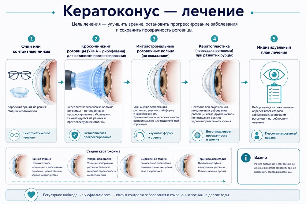 Кератоконус - лікування