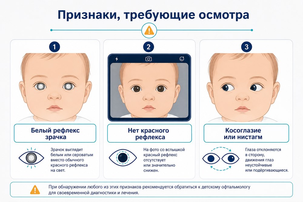 Врожденная катаракта у детей - диагностика